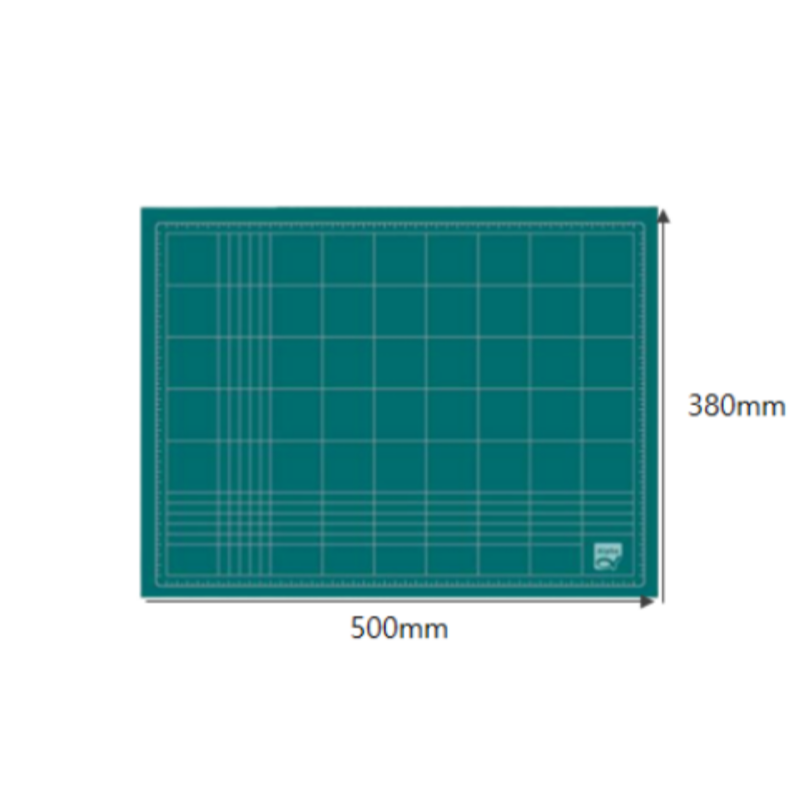 [Alpha] Rubber Desk Plate Grid (500*380mm) M