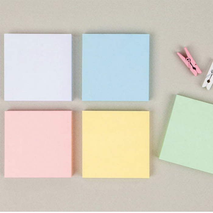 [M-POSGY] 7676 Pastel 5 colors (76*76mm)