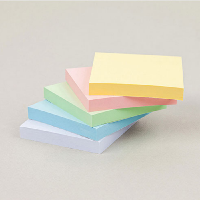 [M-POSGY] 7676 Pastel 5 colors (76*76mm)