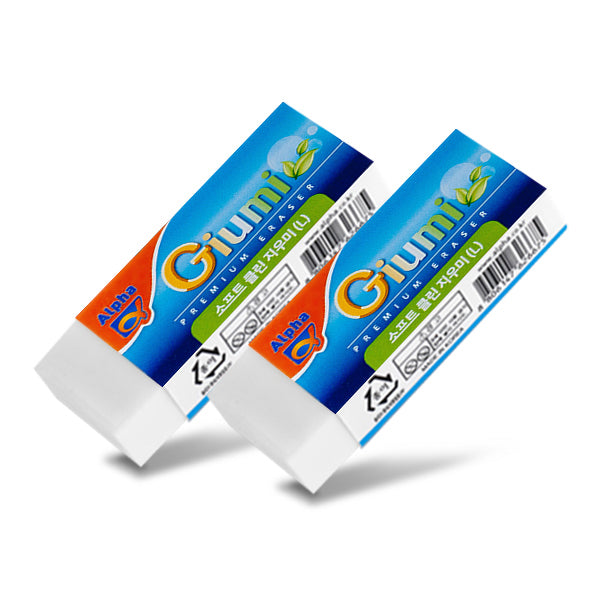 [Alpha] Giumi Eraser   L size  2 pcs